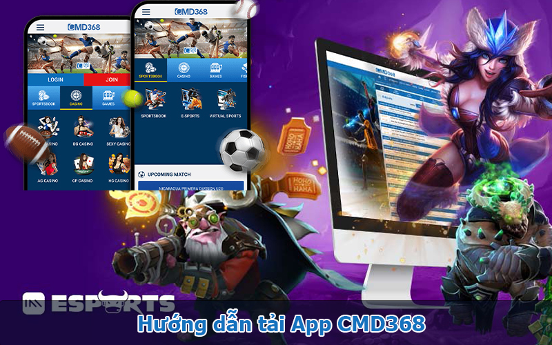 Cách Tải App CMD368 Để Cá Cược Thể Thao